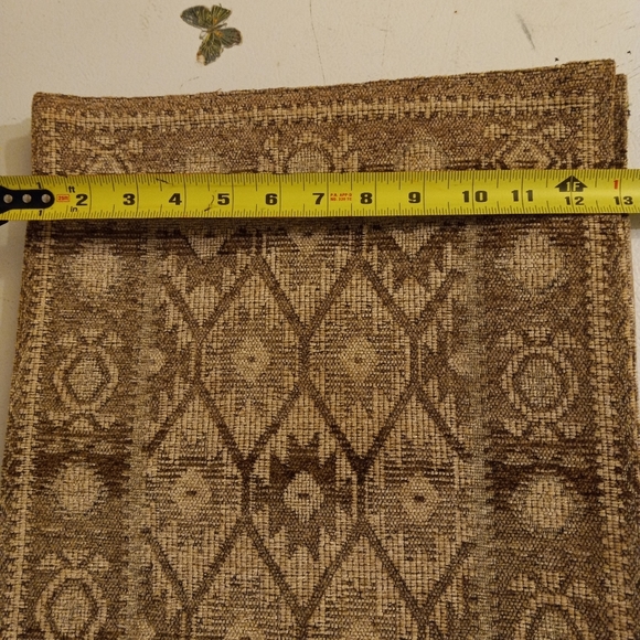 💕 Placemats Set 4 BOKHARA  SAGE MT & Beige Rug Style Tapestry Vintage - Picture 5 of 6